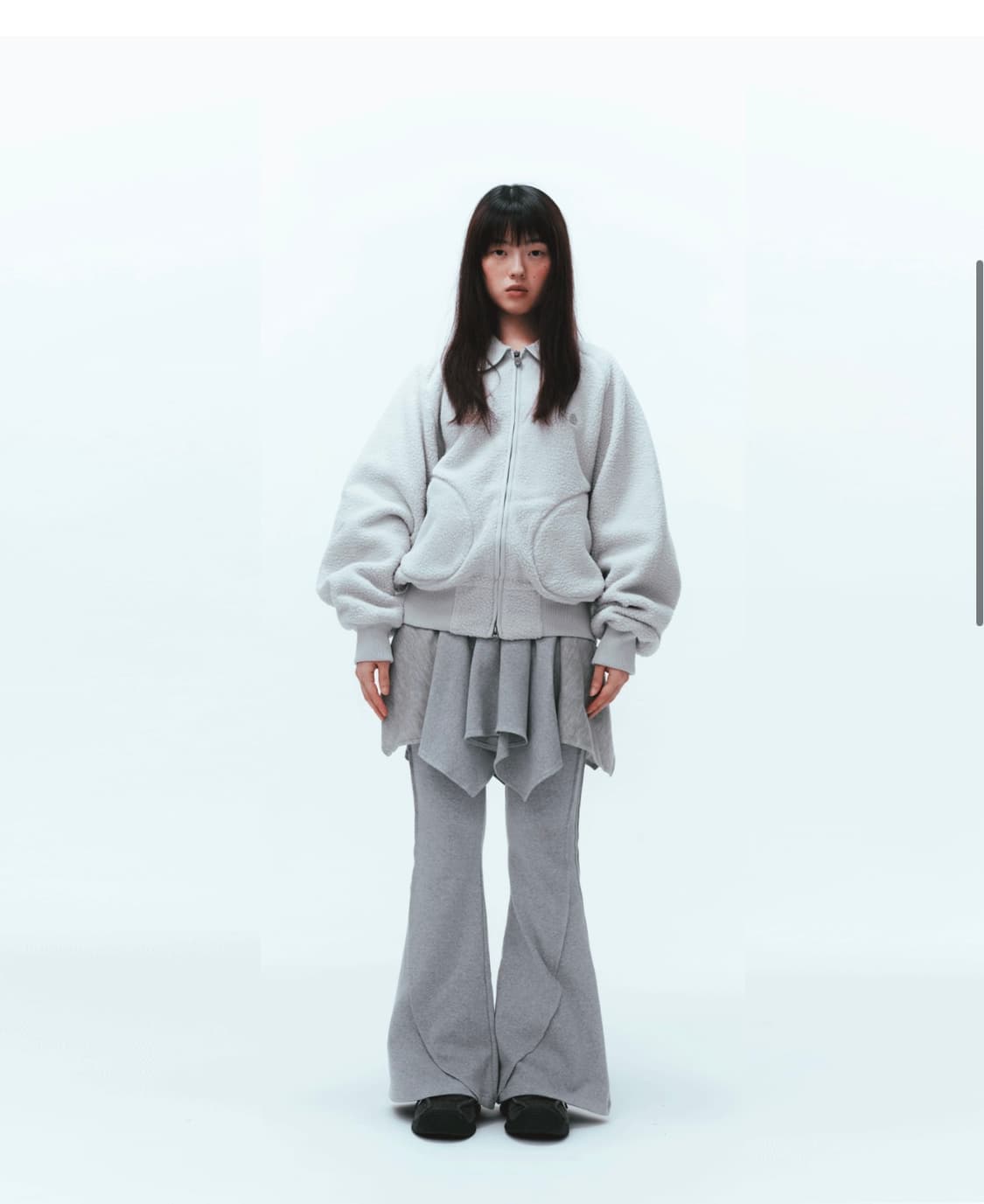 코이세이오 플리스 라이트그레이 상품이미지2