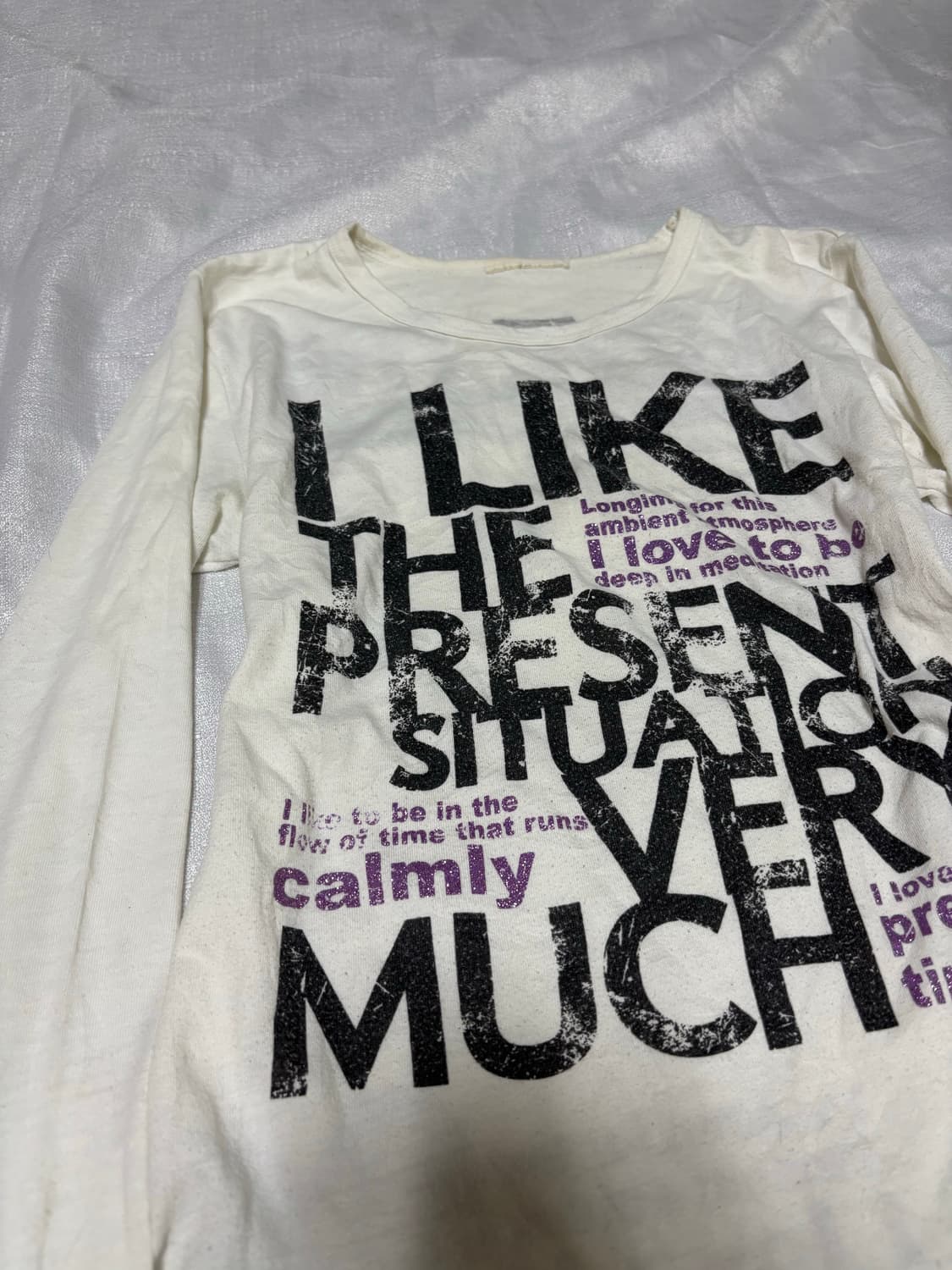 “Unknown” Y2K Lettering Sleeve 상품이미지4