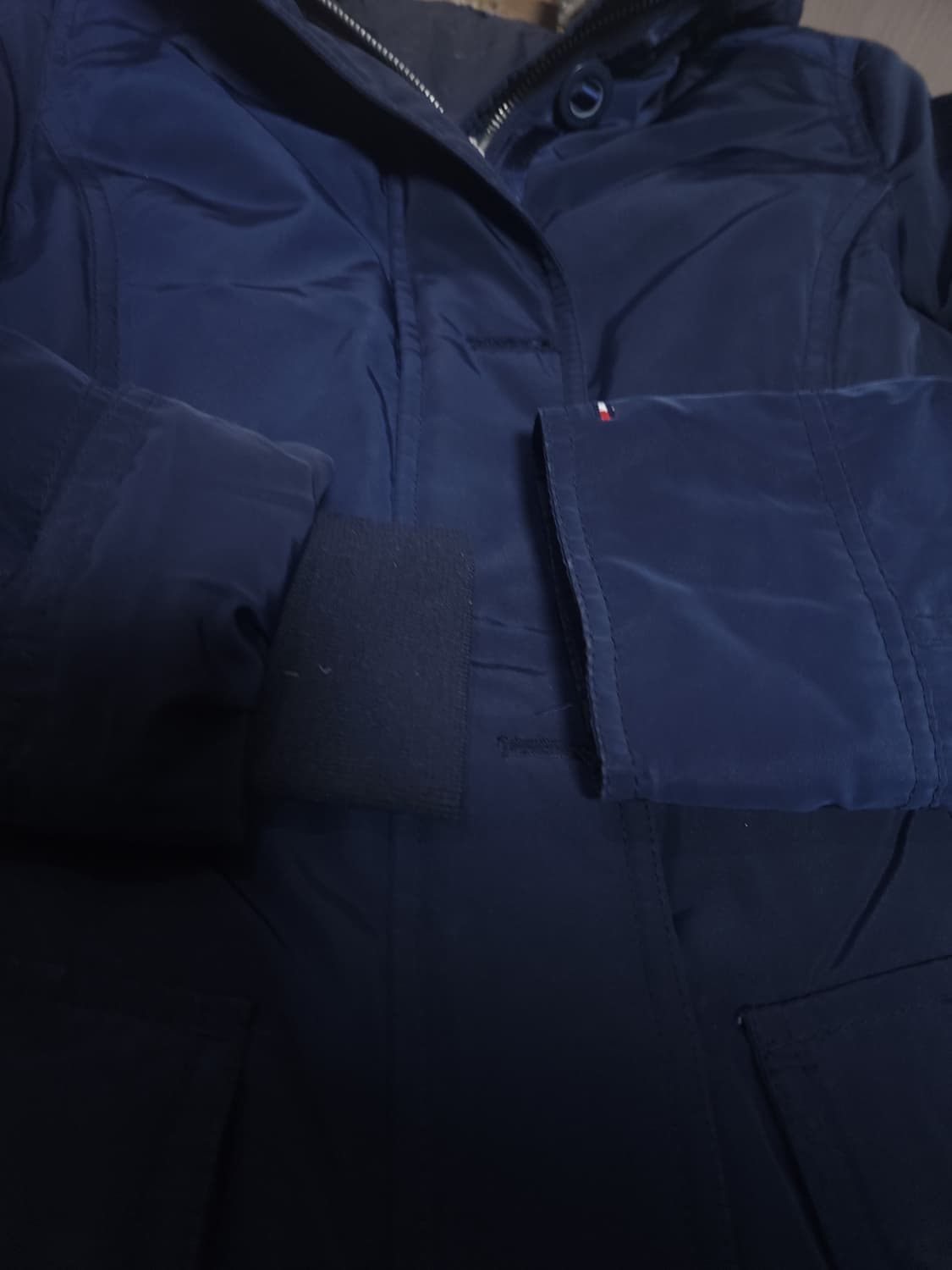 타미힐피거 롱 패딩코트 점퍼, S 상품이미지4