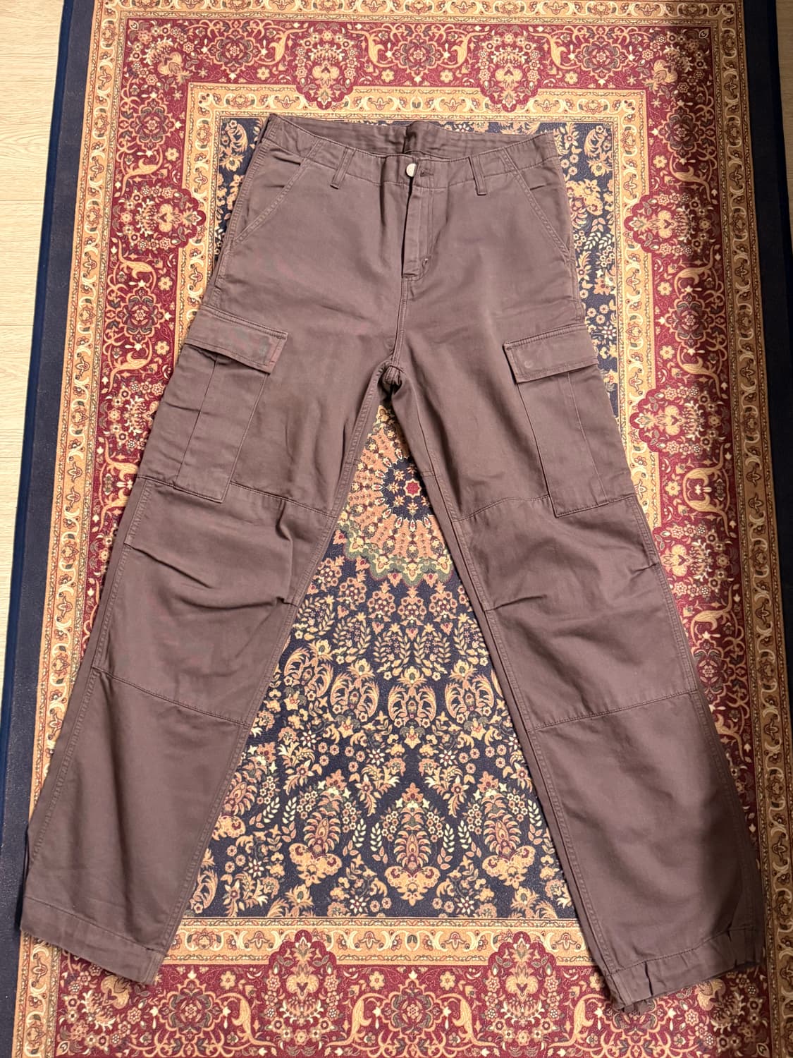 [30X32] 칼하트 레귤러 팬츠 퍼플 상품이미지3