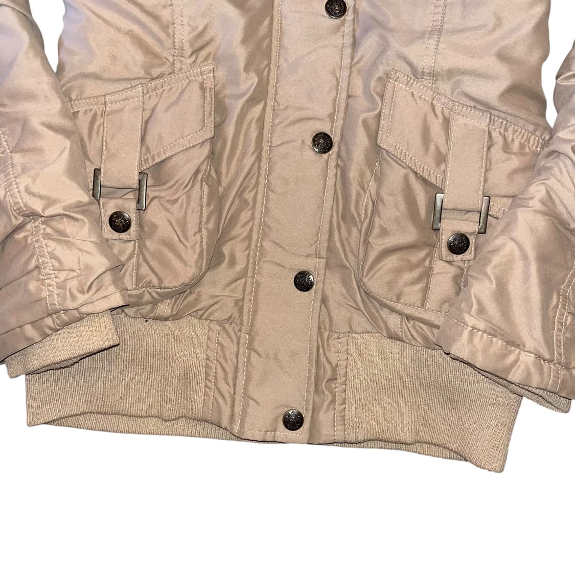 입체포켓 패딩자켓 y2k펑크갸루모리오리엔탈 상품이미지3