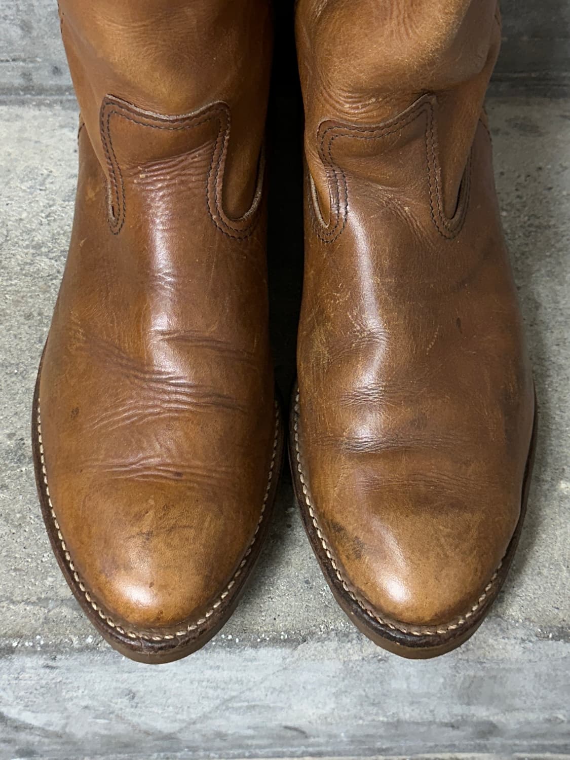 90's USA Made 레드윙 페코스 웨스턴 부츠 상품이미지7