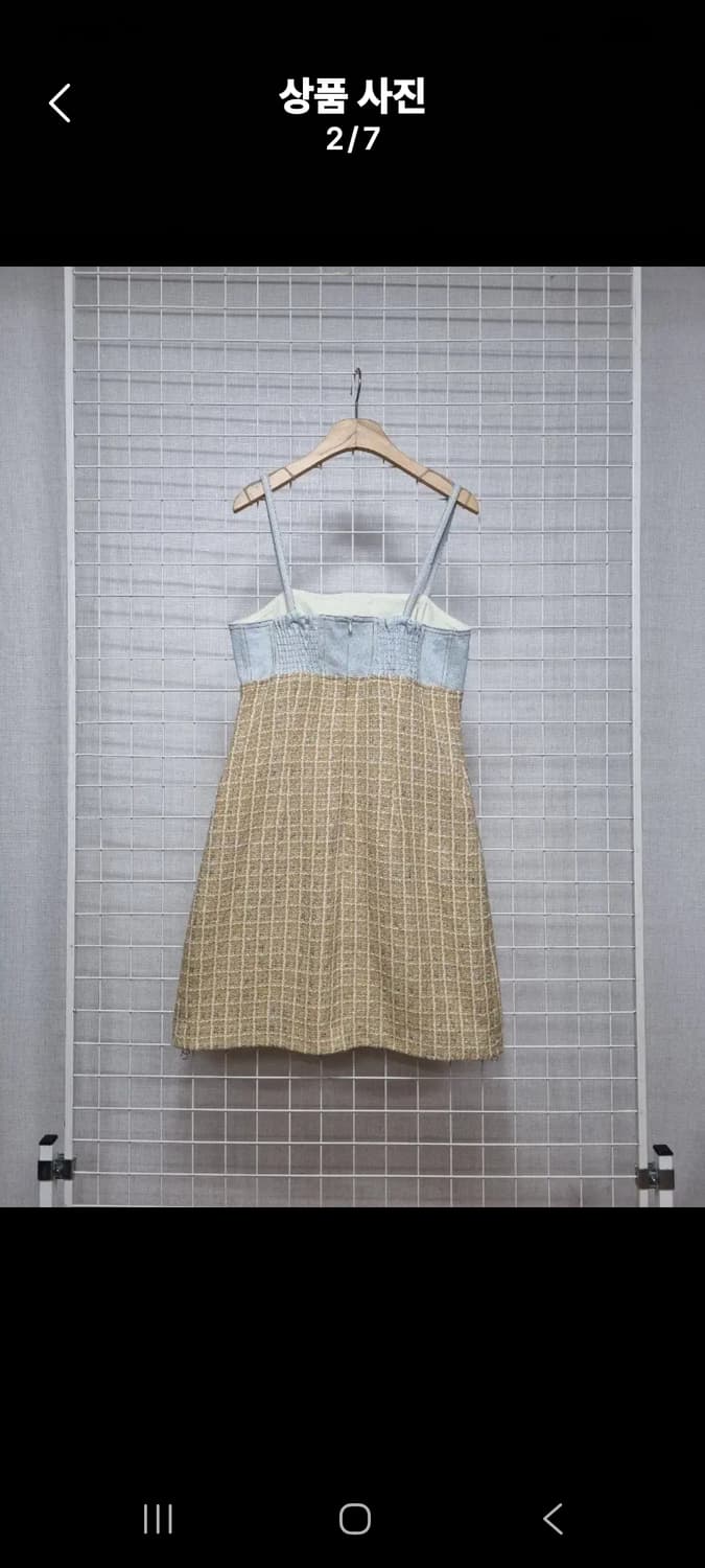 산드로 트위드원피스 청원피스 상품이미지4