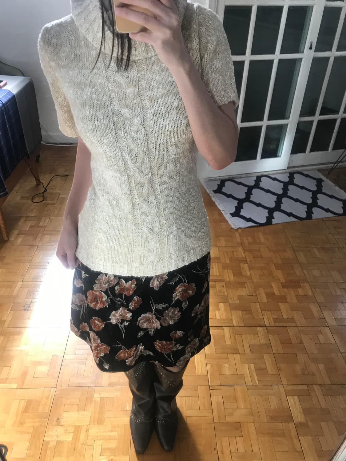 vintage high neck knit  상품이미지9