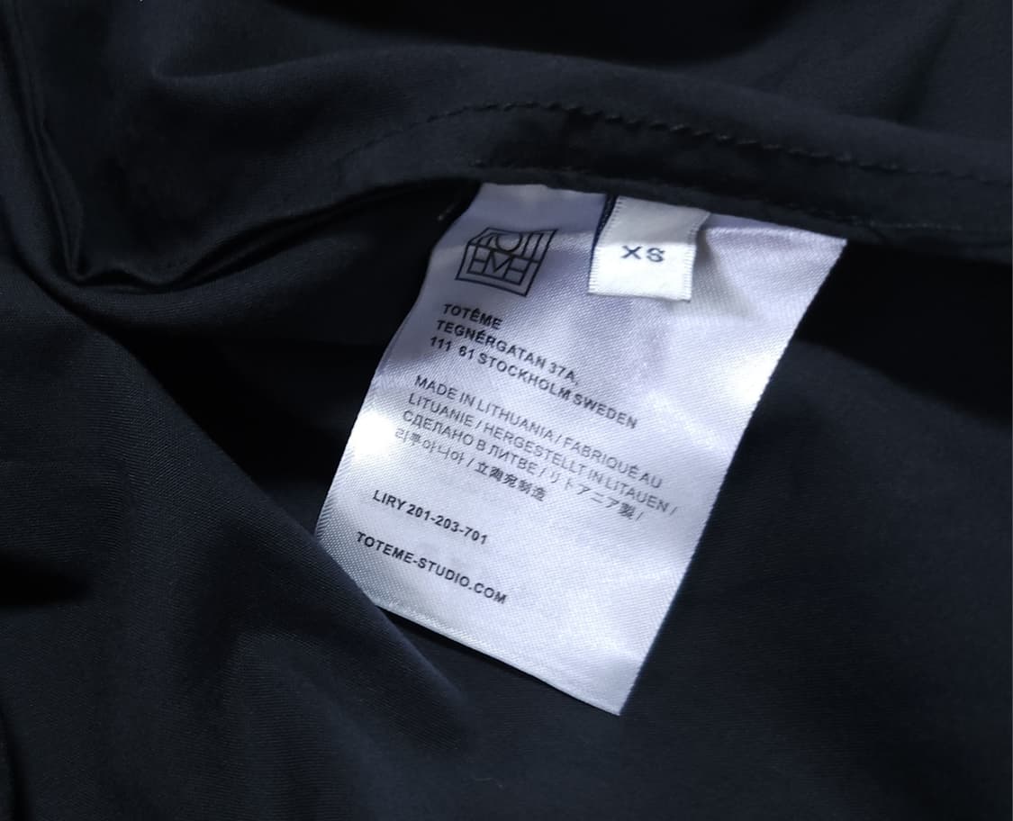 토템 코튼 블랙 언발란스 롱스커트 XS
 상품이미지8