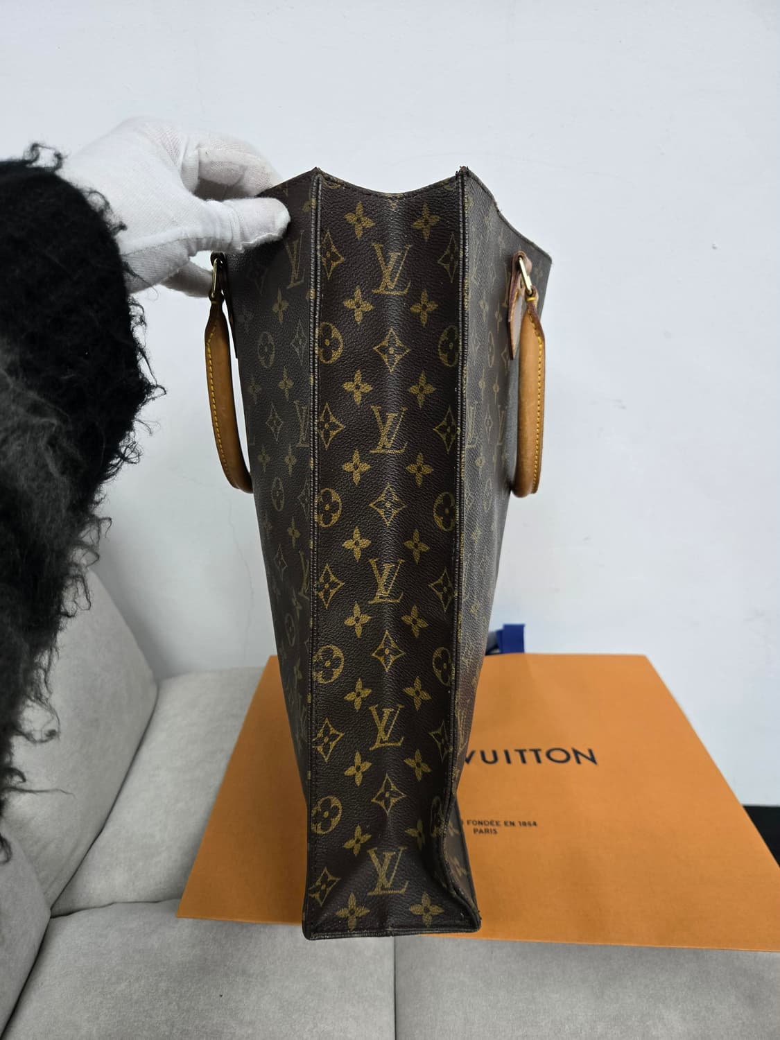 [보증서 정품] 루이비통 삭플라GM토트백 상품이미지3