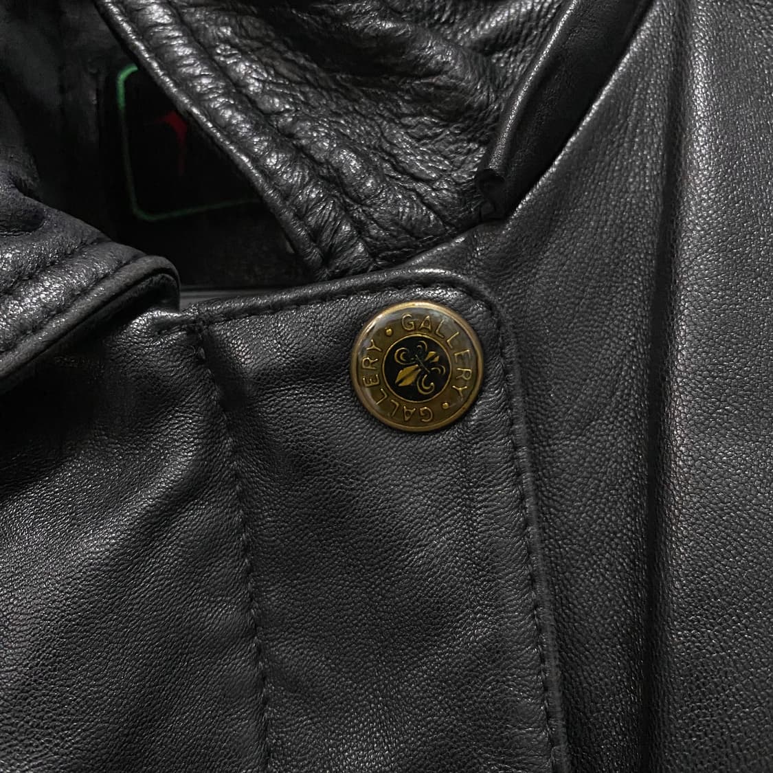 90s 빈티지 양가죽 집업 코트 자켓 상품이미지7