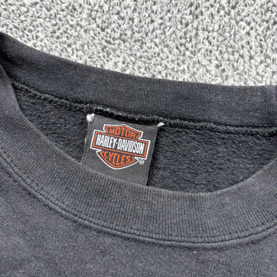 할리데이비슨 페이딩 빅로고 맨투맨 상품이미지4