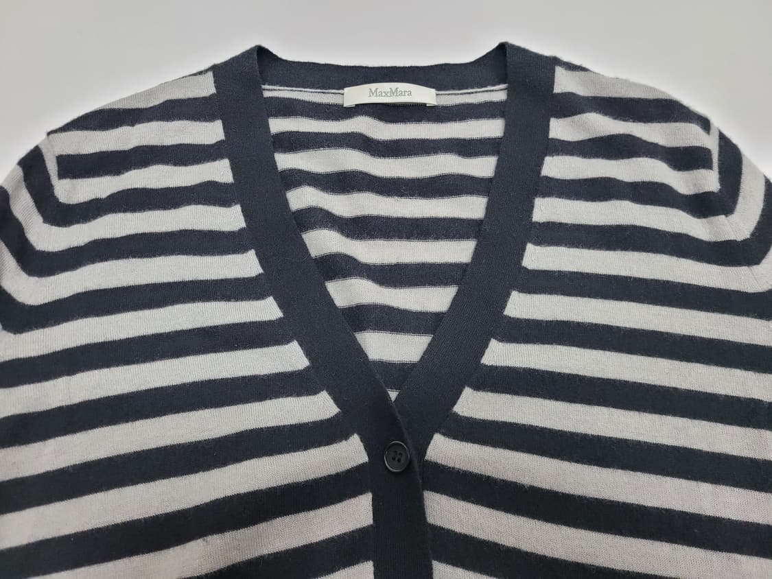 MaxMara 막스마라 캐시미어 스트라프 롱 가디건 / 여 85 (S)  상품이미지4