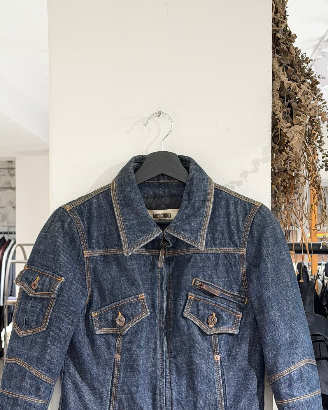 모스키노 진스 도나 데님 자켓 상품이미지4
