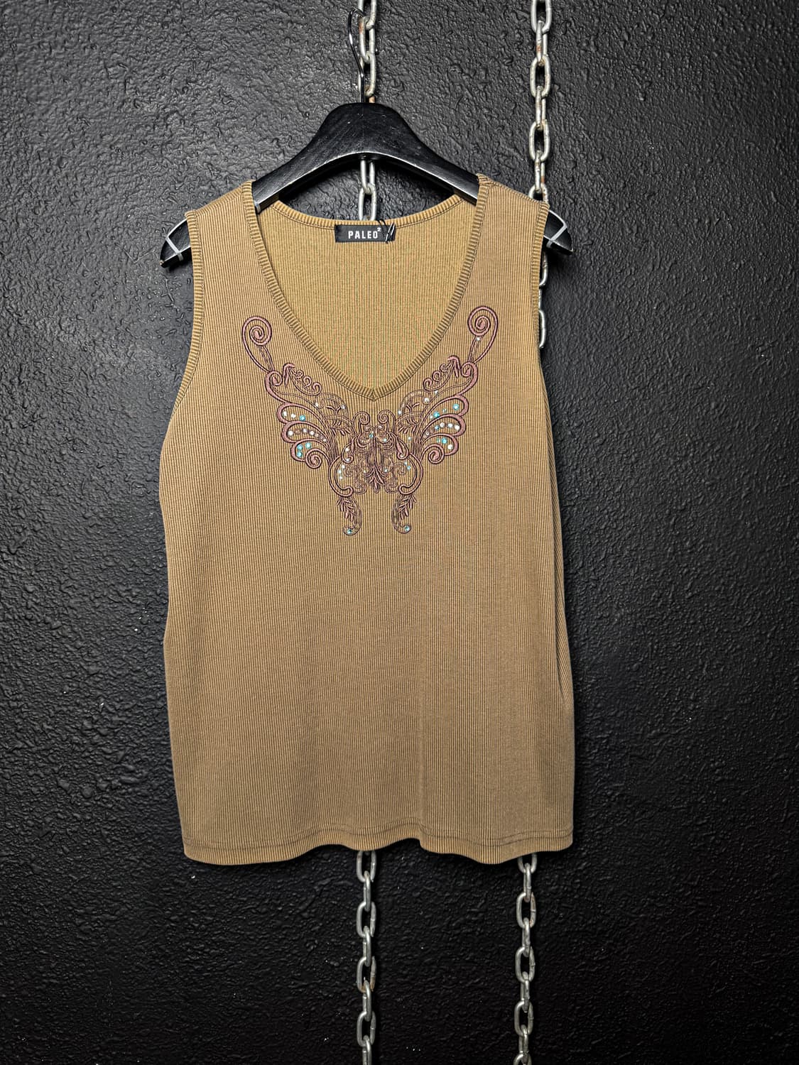 Butterfly Embroidery Sleeveless Top 상품이미지5