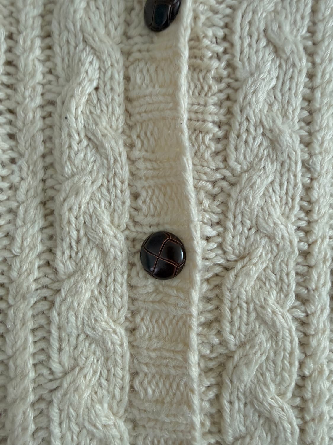 HAND KNIT 헤비울 가디건 상품이미지4