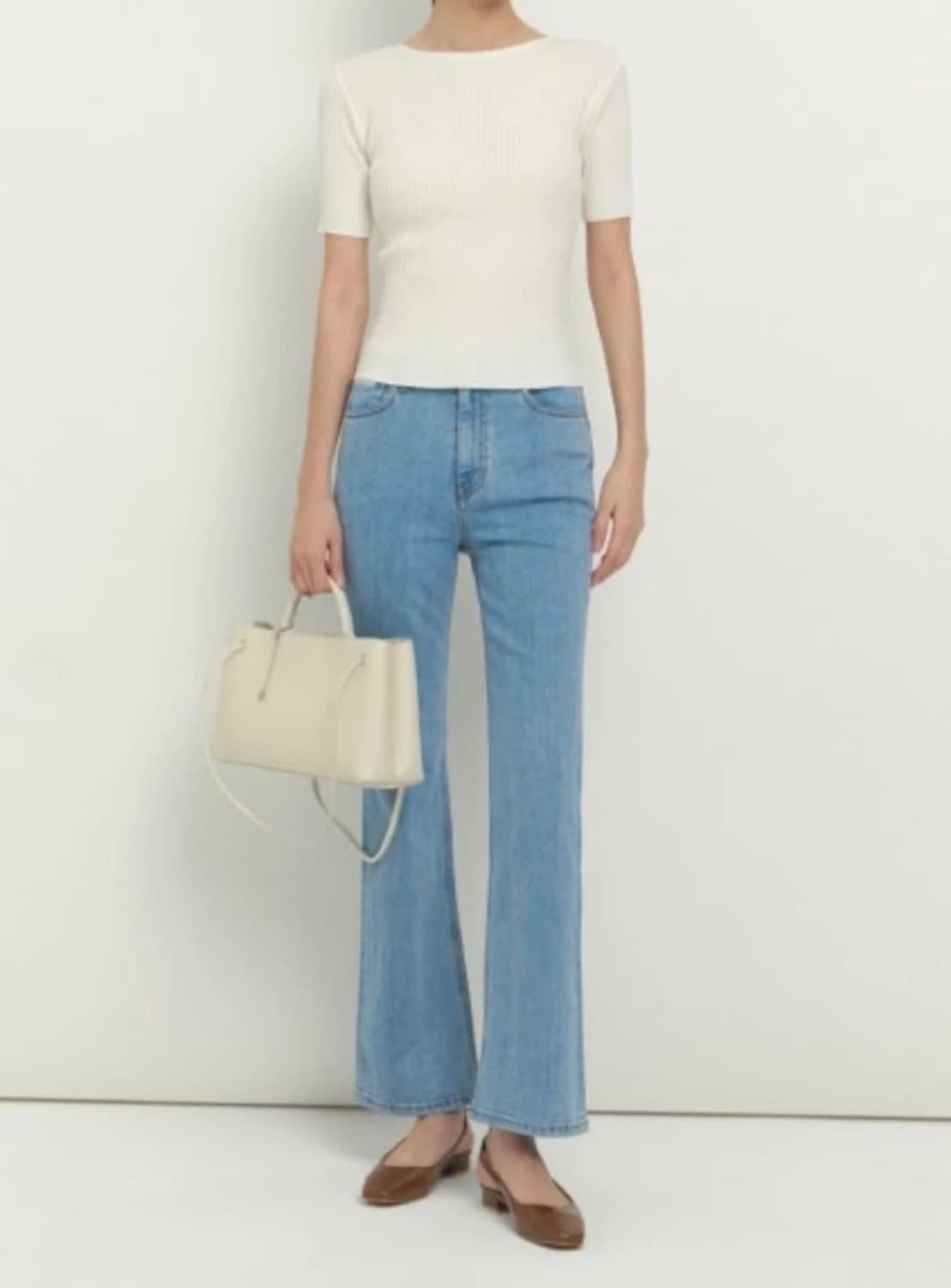 시에 SIE 버킨 세미 부츠컷 데님 롱 S 상품이미지1