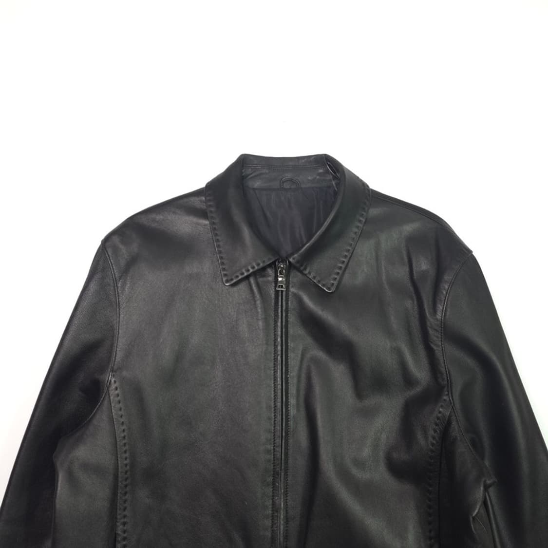 ROGATIS 리얼 램스킨 집업 자켓 L 상품이미지3