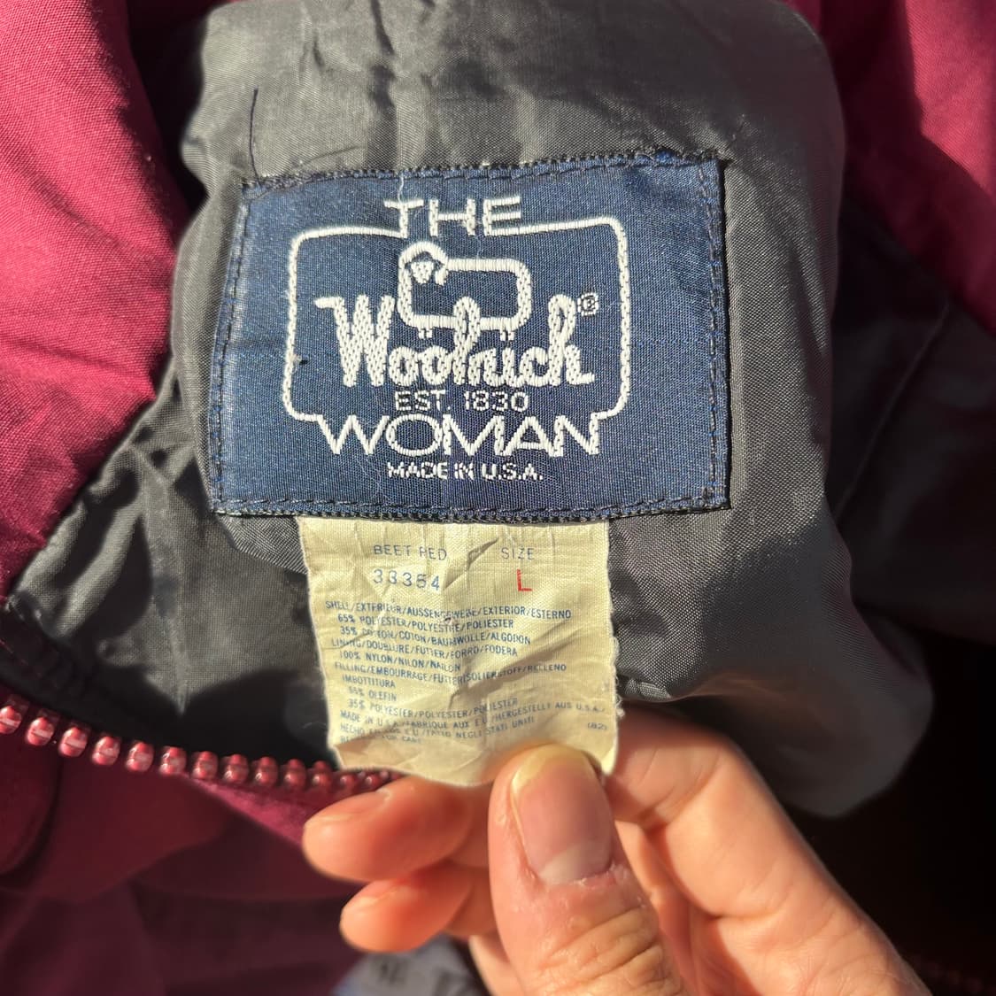 80년대 미국 울리치 우먼 윈터 자켓 상품이미지6