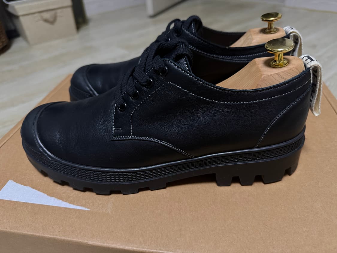 로에베 레더 스티칭 더비슈즈 43사이즈 상품이미지3
