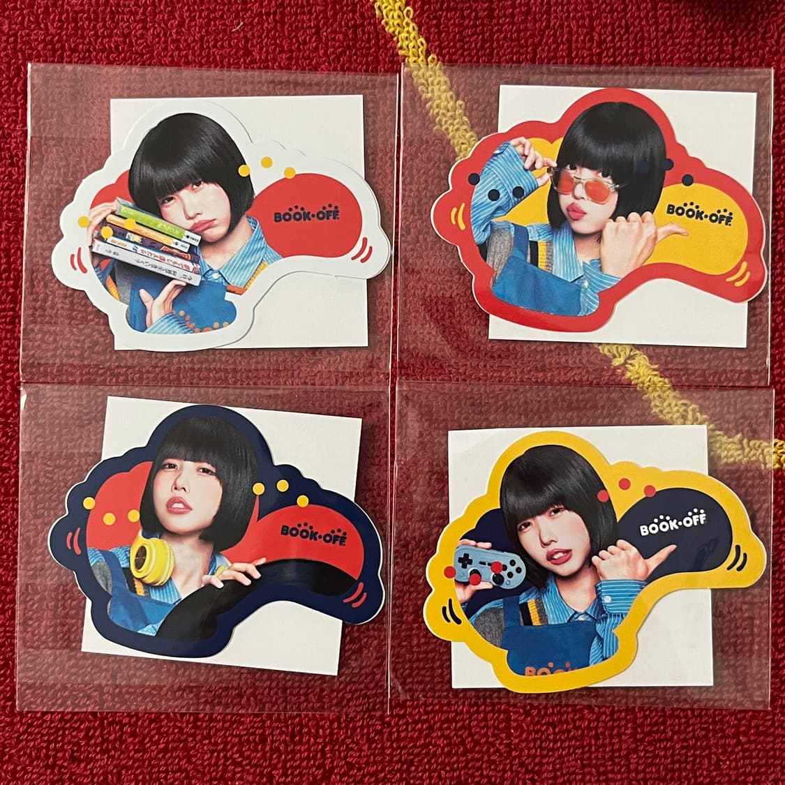 아노쨩 ANO 북오프 한정 스티커 4종 상품이미지1