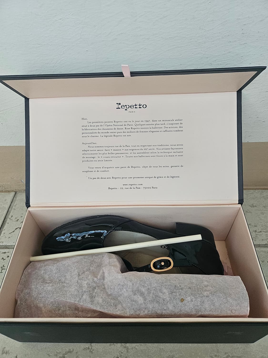 레페토 에나맬 메리제인 37사이즈  상품이미지7