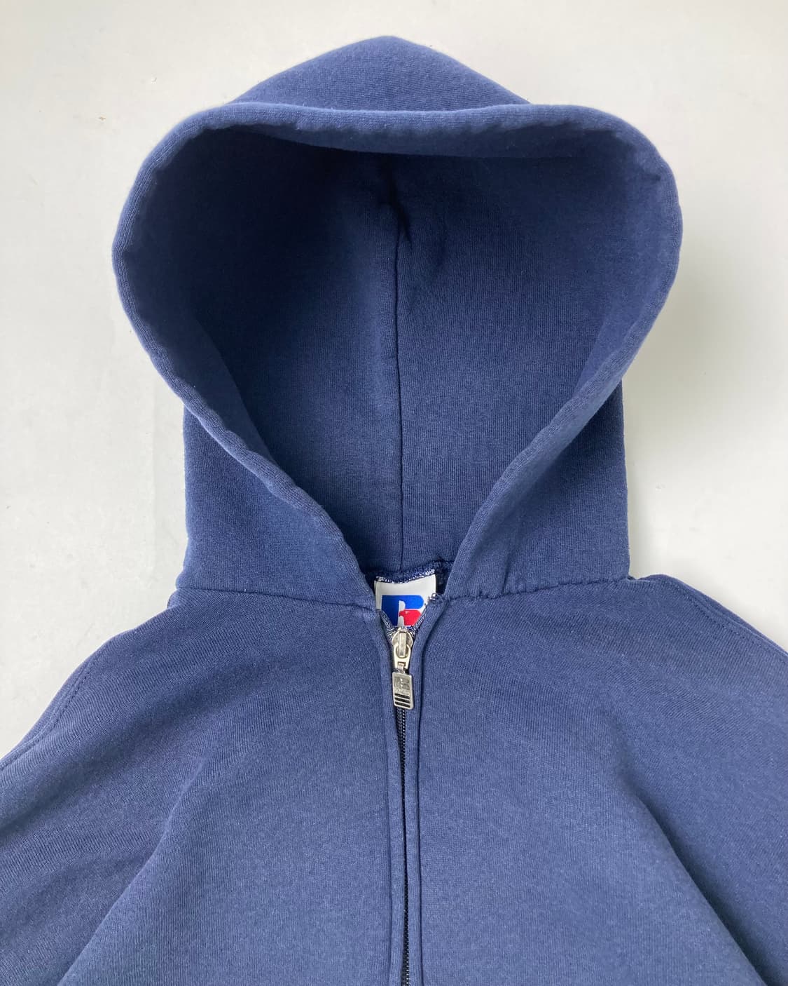 90s Russell Zip Up Hoodie (navy) 상품이미지6