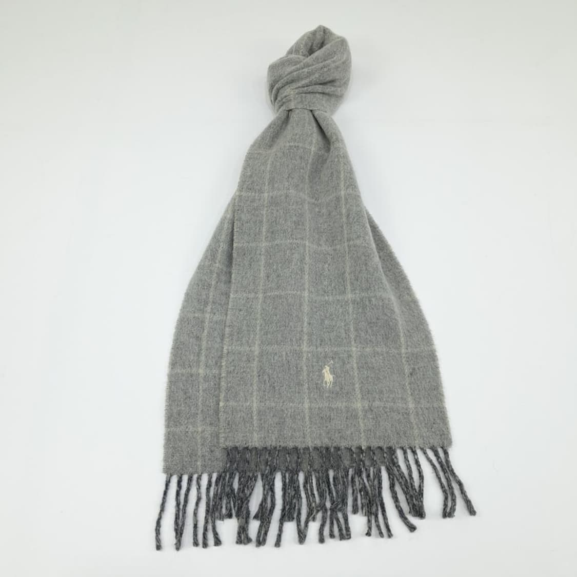 폴로 랄프로렌 윈도우페인 헤링본 양면 목도리 머플러 (MZ482) 상품이미지1