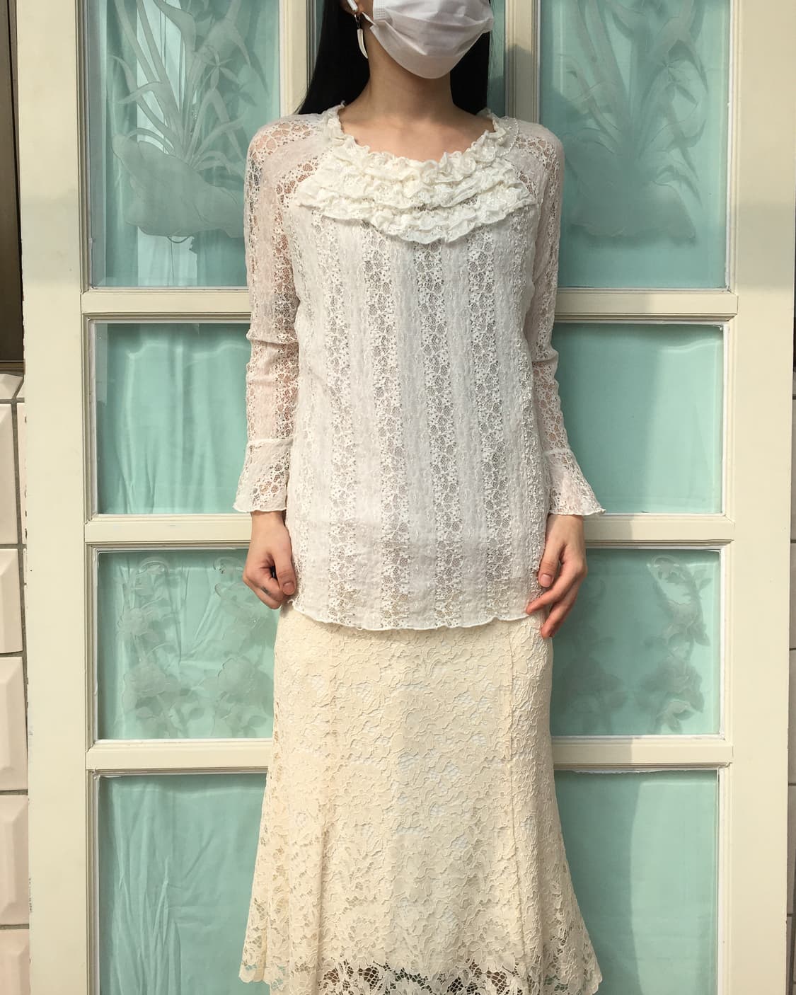 Lace sleeve 상품이미지1