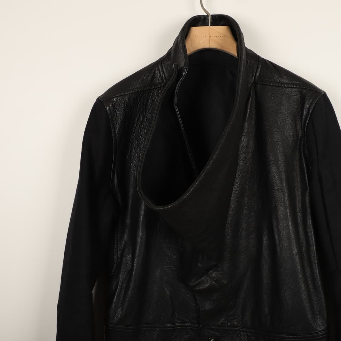 S / Rick Owens 릭오웬스 가죽 코듀로이 코트 상품이미지5