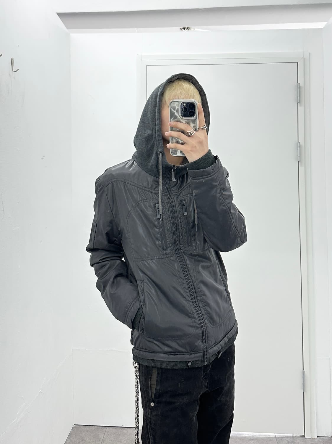 Buckaroo metallic hood jacket 상품이미지2