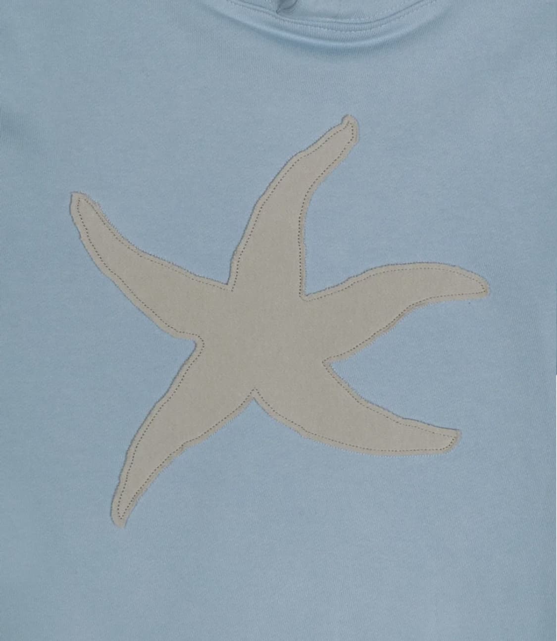 TCM vintage starfish hoodie (sky blue)  상품이미지3