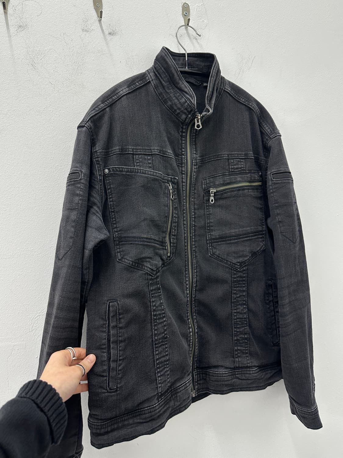 Grancisco utility pocket denim jacket 상품이미지7