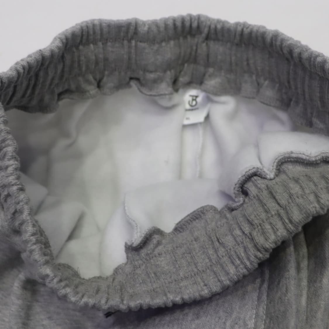 멜란지 와이드 핏 기모 밴딩 카고 스웻 팬츠 상품이미지7