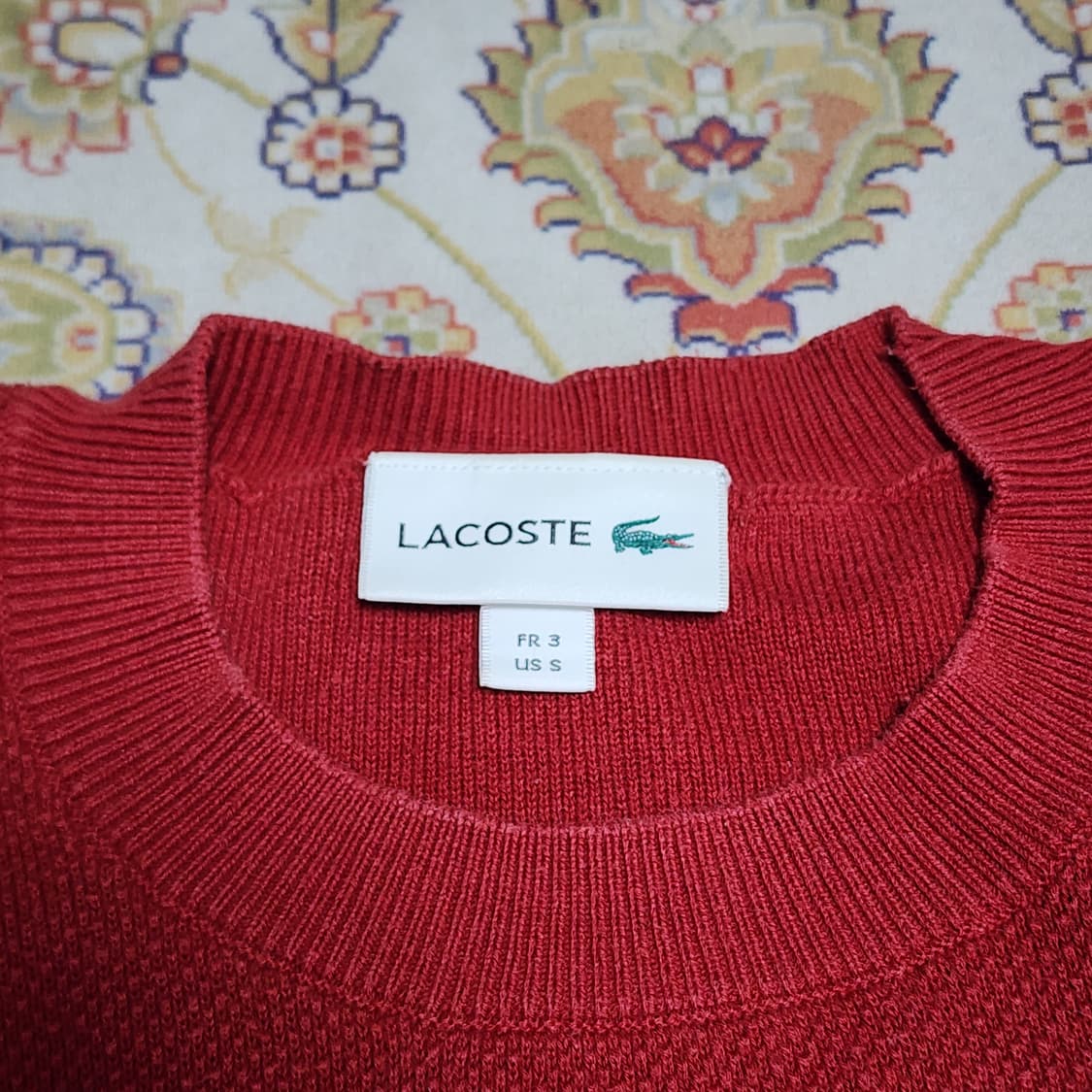 라코스테 남성 코튼 니트 95 상품이미지2