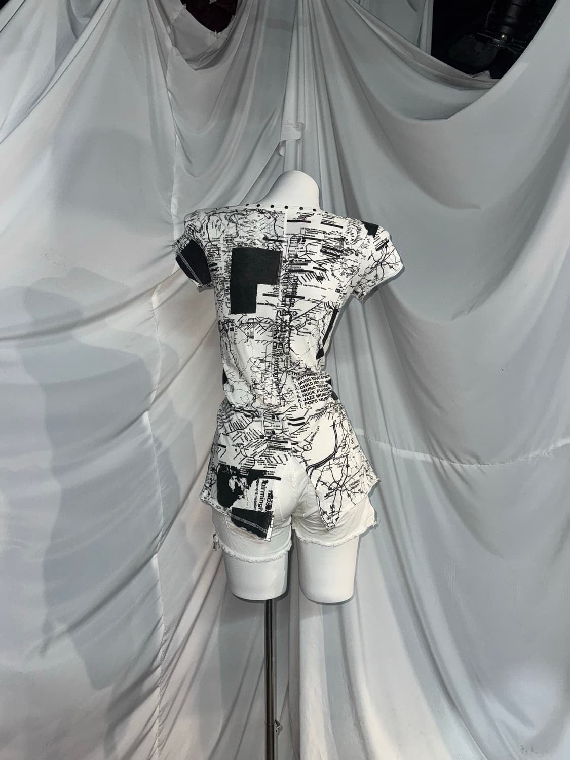 화이트 00‘s 와투케 Y2k 코디세트  상품이미지6