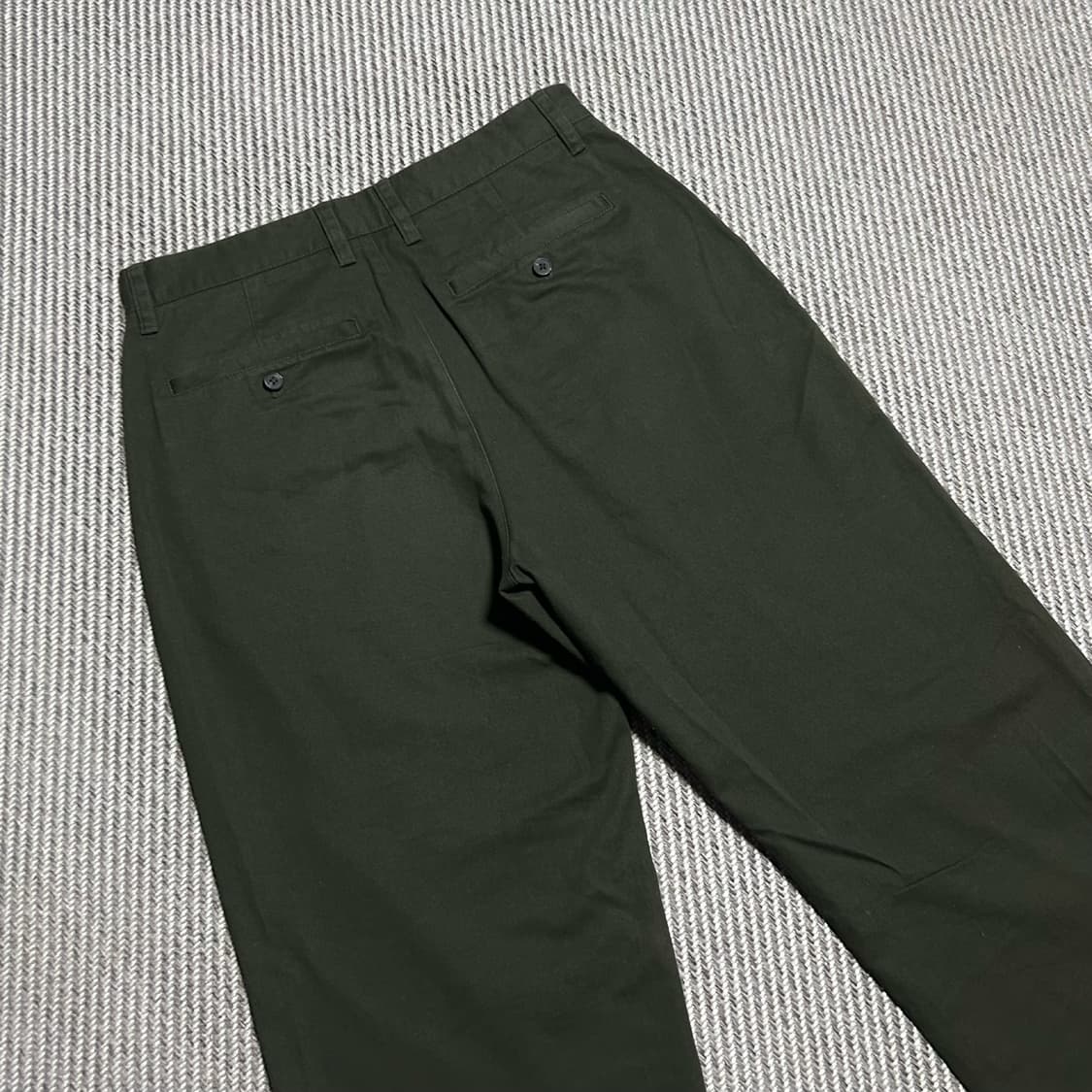 [30] Musinsa 무신사 스탠다드 카키 와이드핏 치노팬츠 상품이미지3