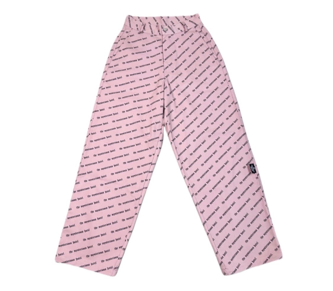 더미스테리어스호텔 풀로고 워크팬츠 2사이즈 상품이미지3