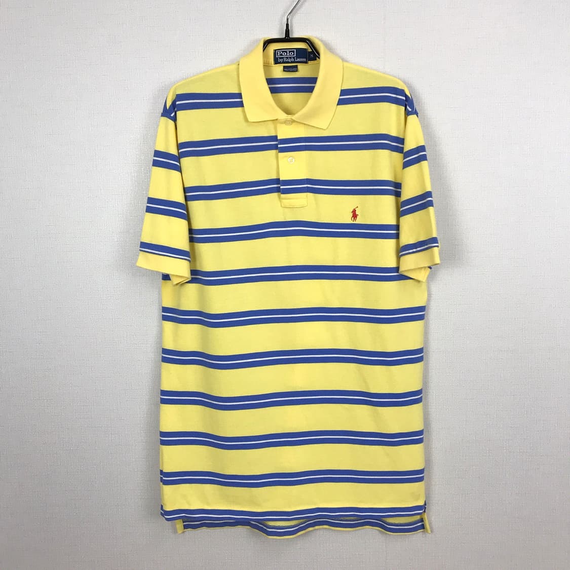 폴로 랄프로렌 POLO 스트라이프 반팔 카라티 남성M 상품이미지1