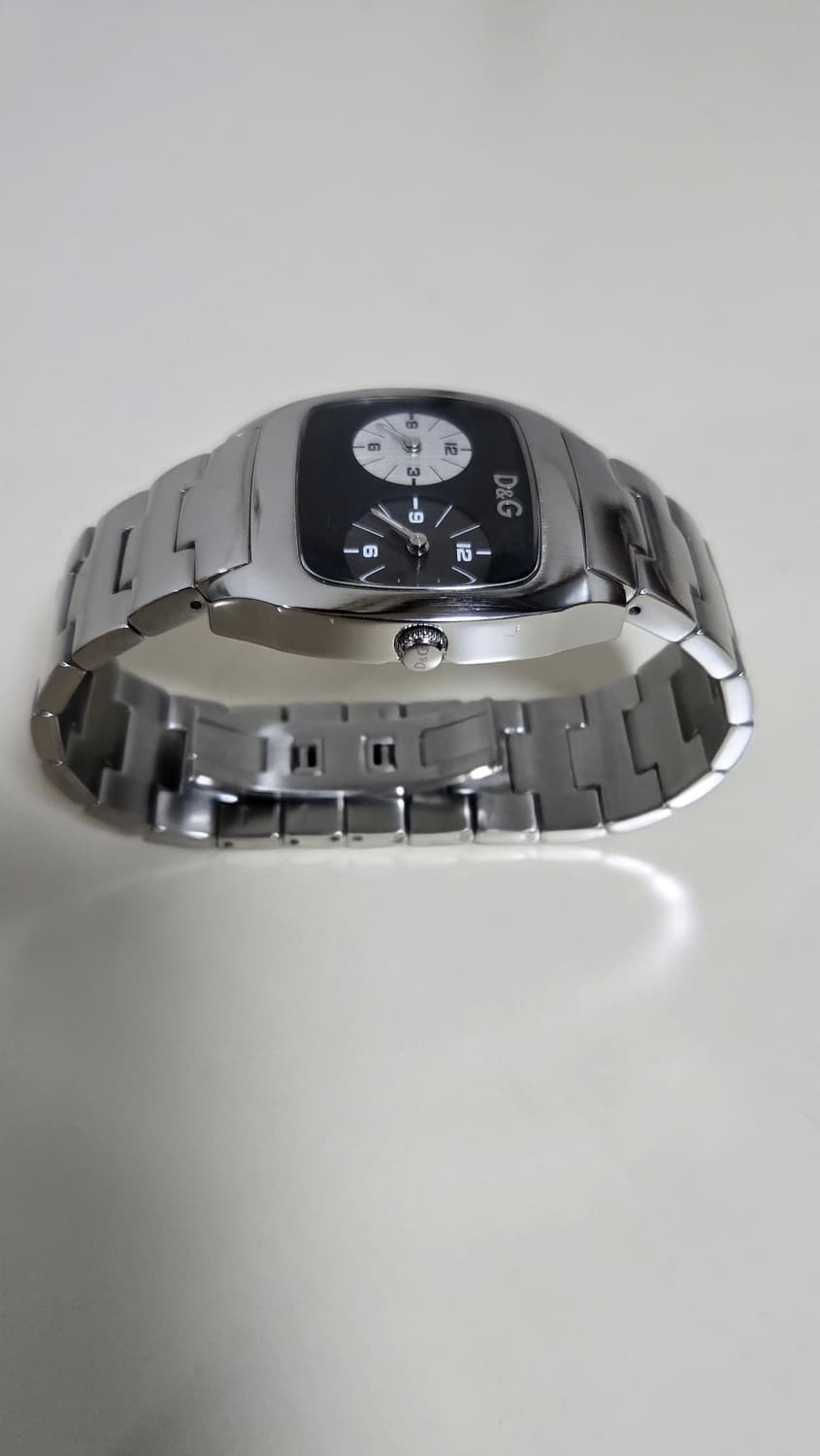 D&G 돌체앤가바나 듀얼 타임 메탈 손목시계 상품이미지2