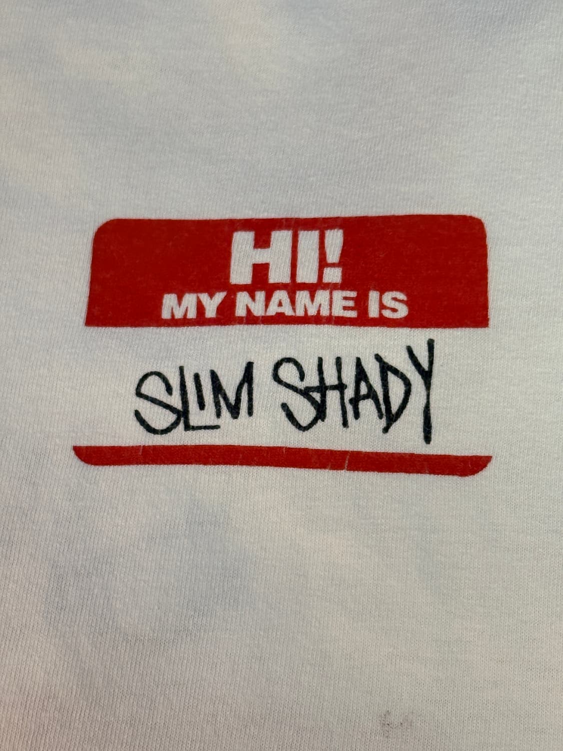 (XXL) 90s 빈티지 에미넴 Hi My Name Is 랩티   상품이미지3