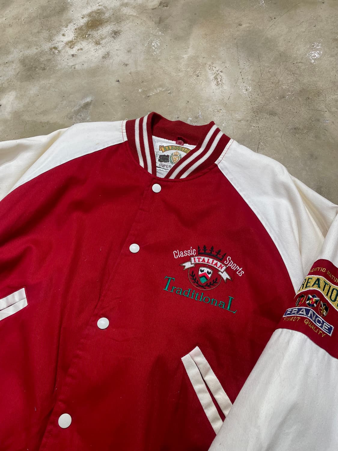 BABOOCLUB perfect Varsity Jacket 상품이미지5