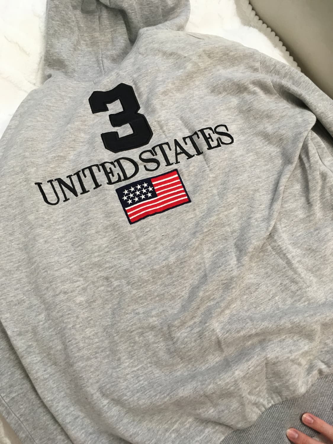 폴로 빅포니 성조기 후드티 상품이미지2