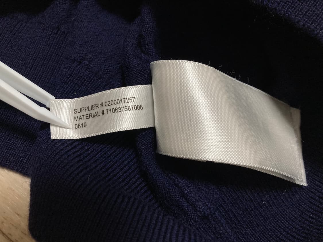 폴로 터틀넥 니트 100(XL) 판매 상품이미지7