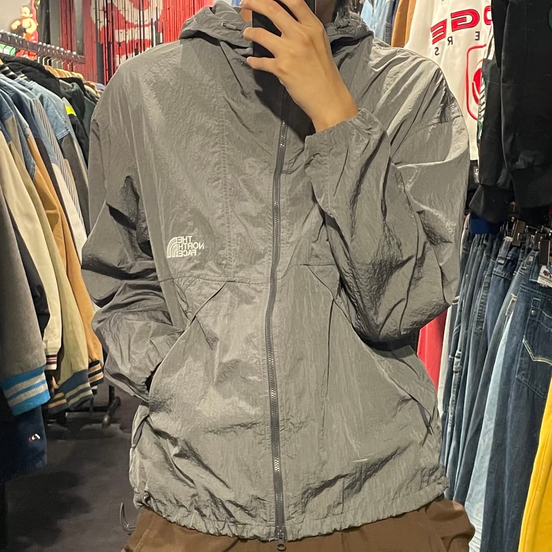 [IM] north face 노스페이스 라이트그레이 바막  상품이미지3
