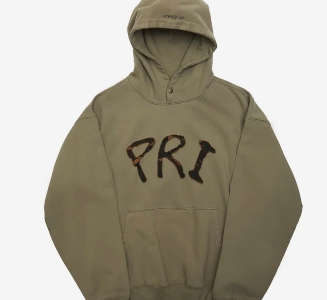 프라이빗 네이버스 후디 올리브 상품이미지1