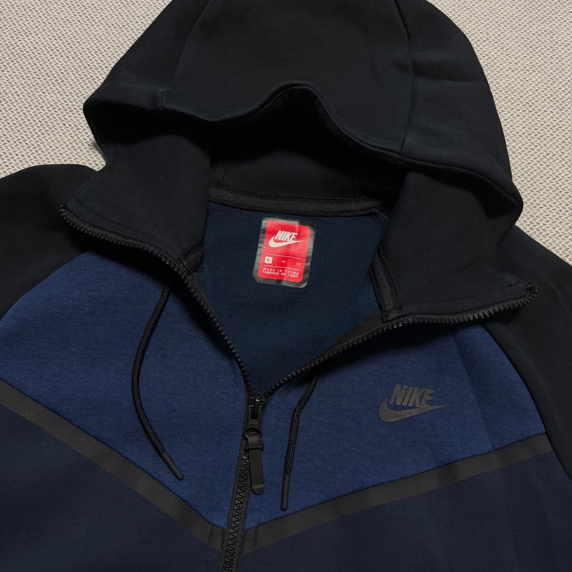 나이키 테크팩 배색 후드집업 상품이미지2