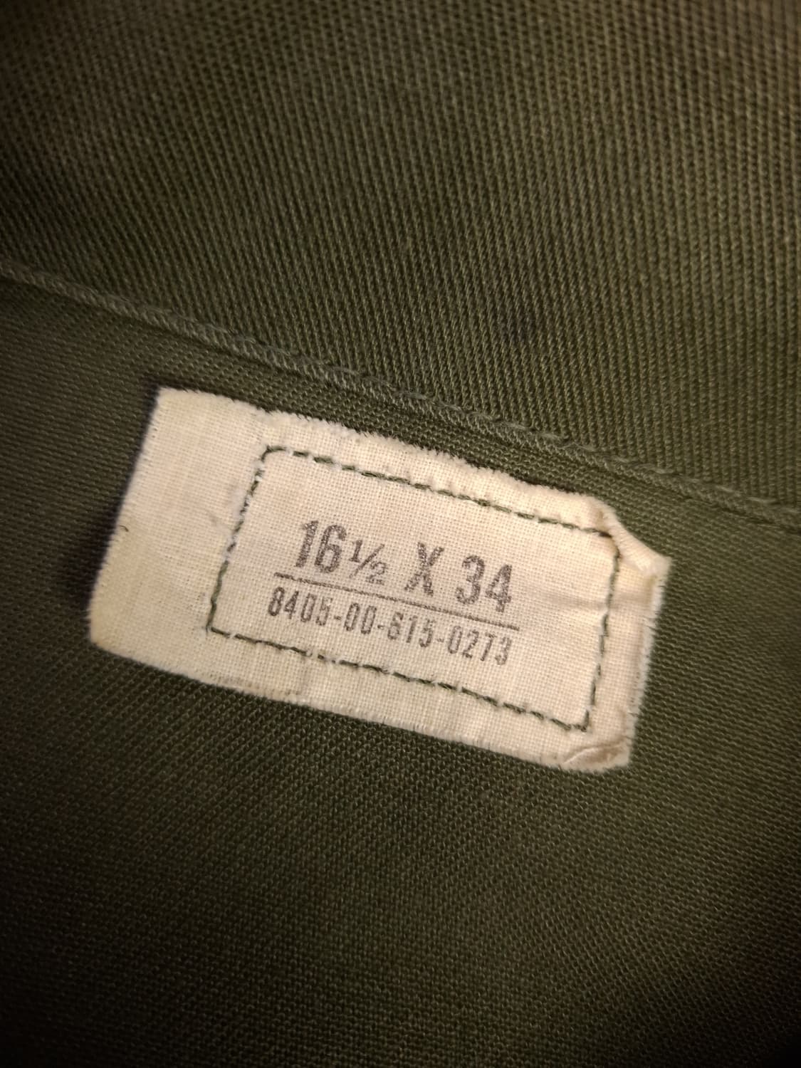 오리지날 미군 OG-507 셔츠 상품이미지4