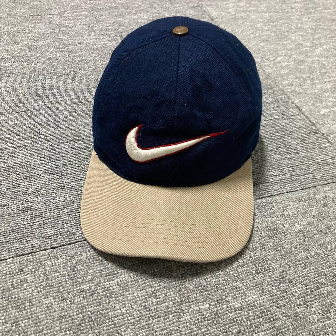 나이키 90's 올드스쿨 빈티지 스우시 모직 볼캡 상품이미지2