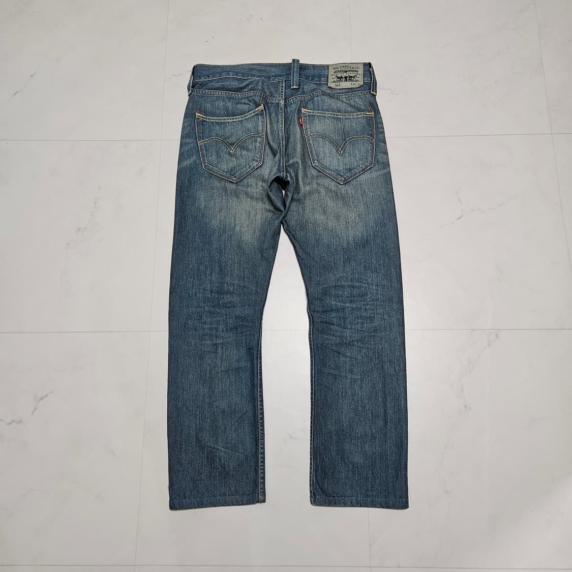 32 리바이스 522 샌드워싱 데님팬츠 상품이미지2