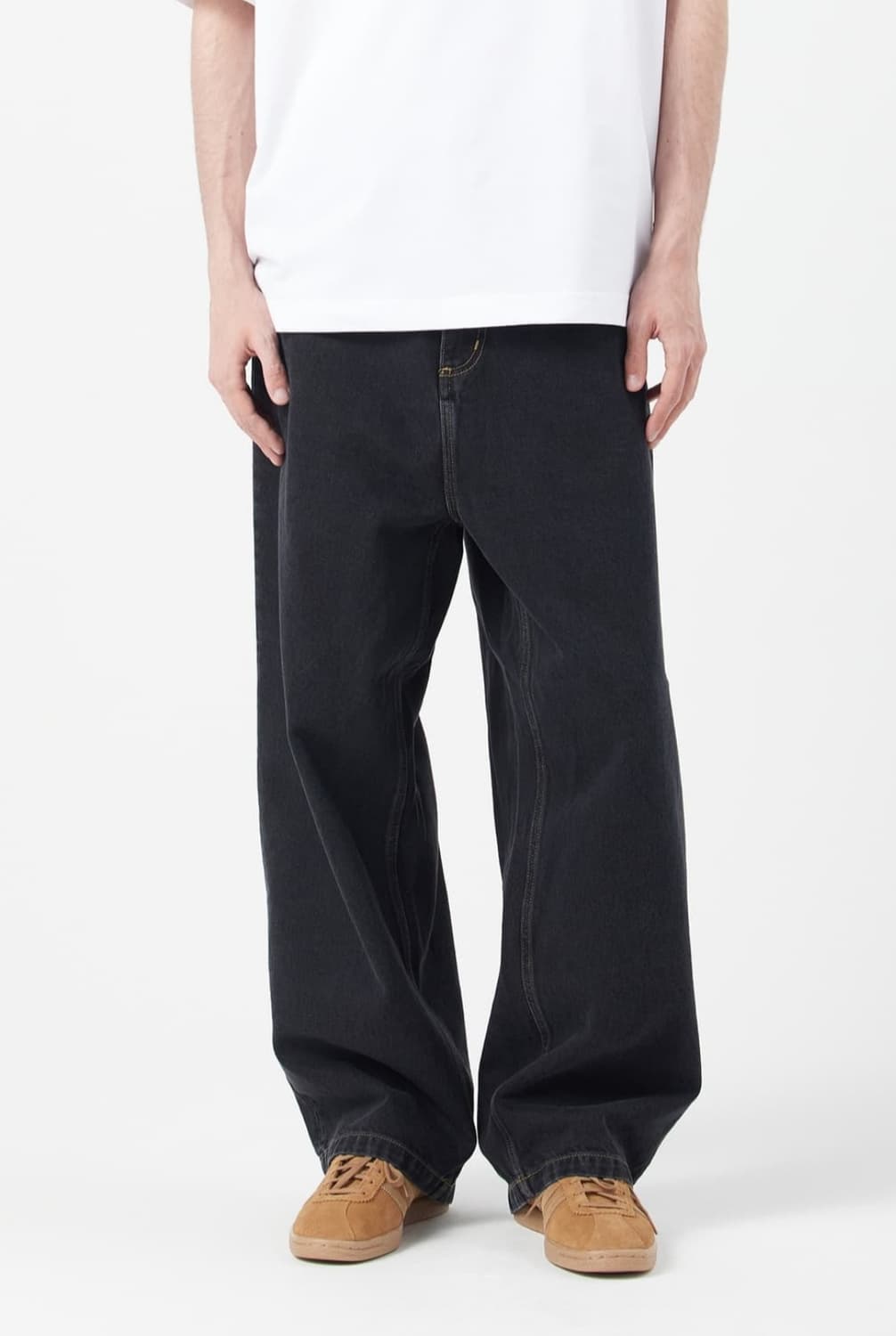 칼하트 브랜든 팬츠 워시드 블랙 M 상품이미지1