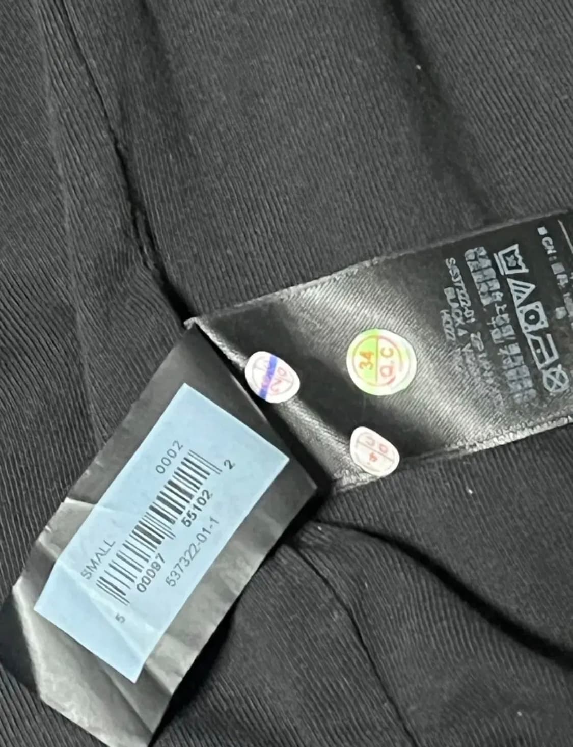 이지갭 집업 후드 블랙 S 상품이미지4