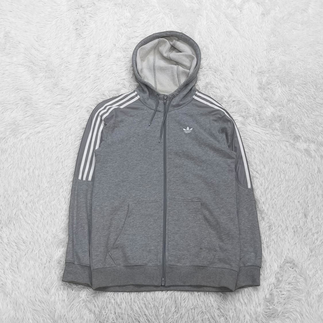 아디다스 파이어버드 후드집업 그레이 상품이미지2
