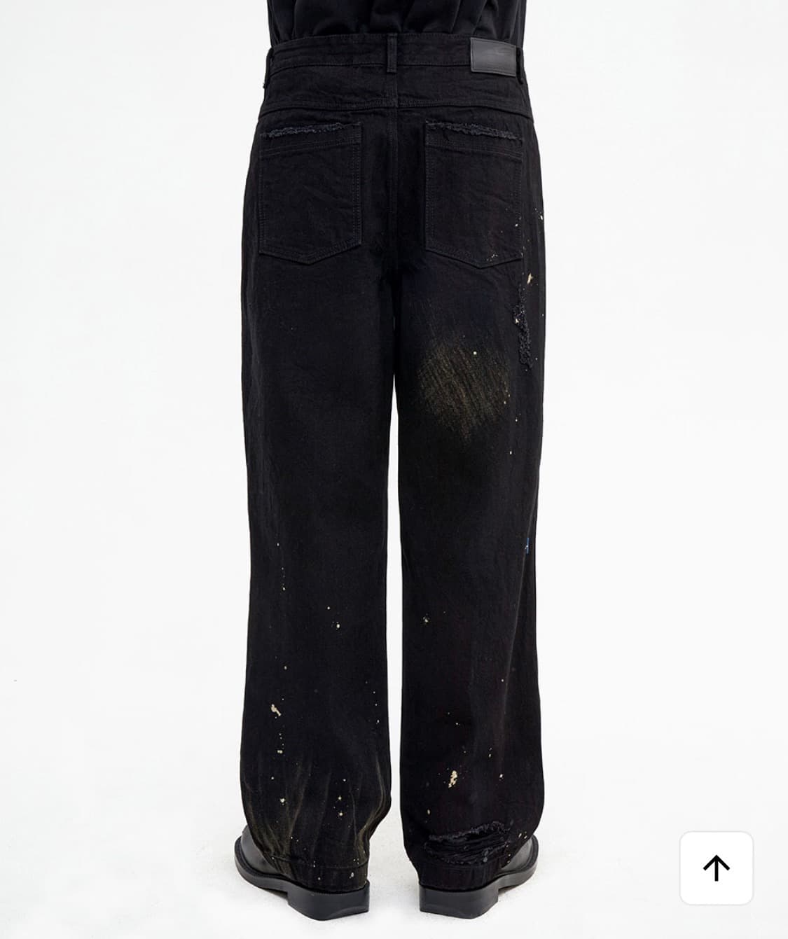 아더에러 Injured jeans Noir 상품이미지2